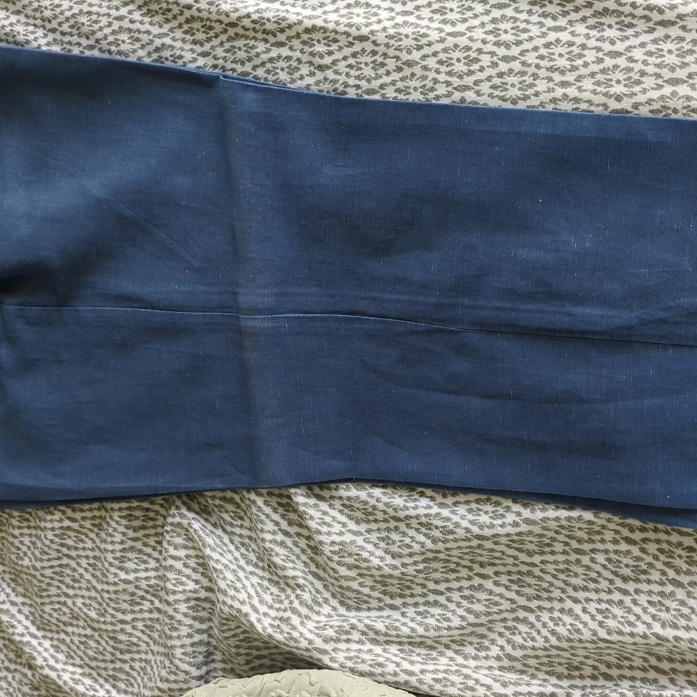 Gap chambray cropped pants sz 14
